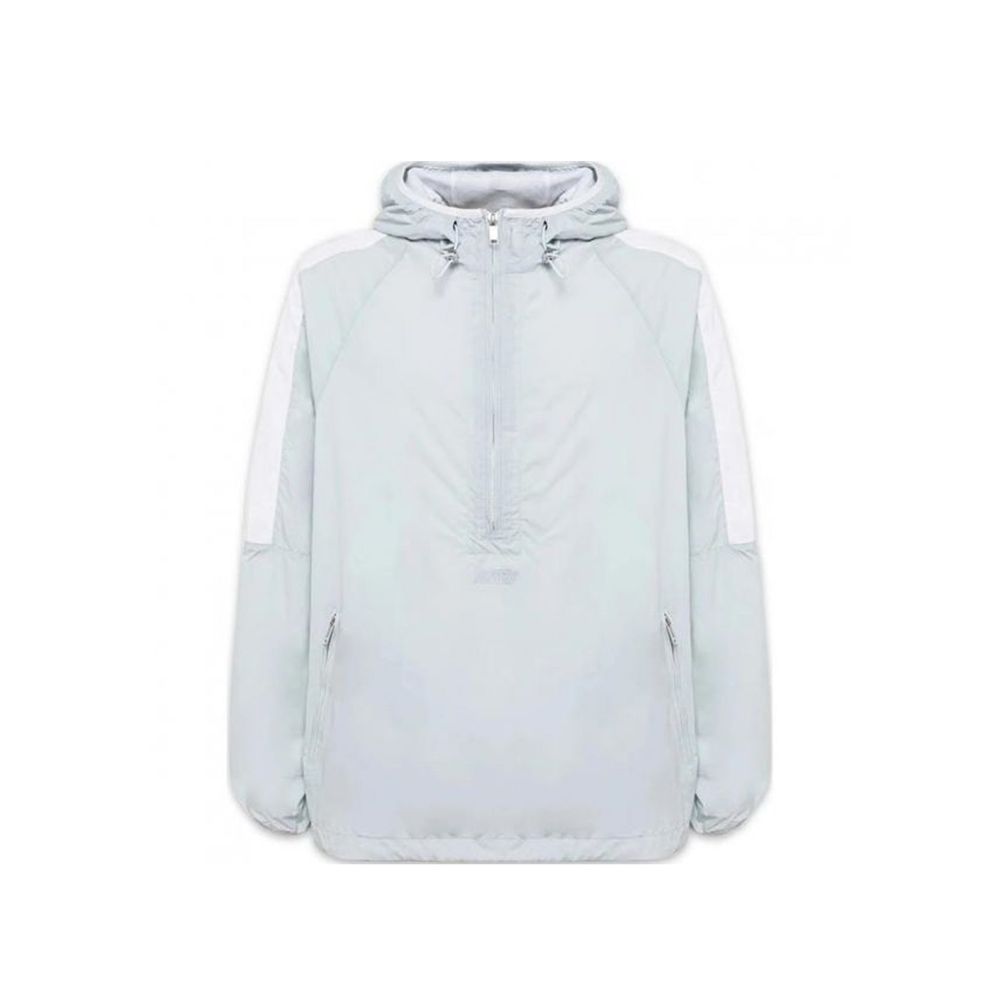 Blue Nylon Shell Jacket - ventzia