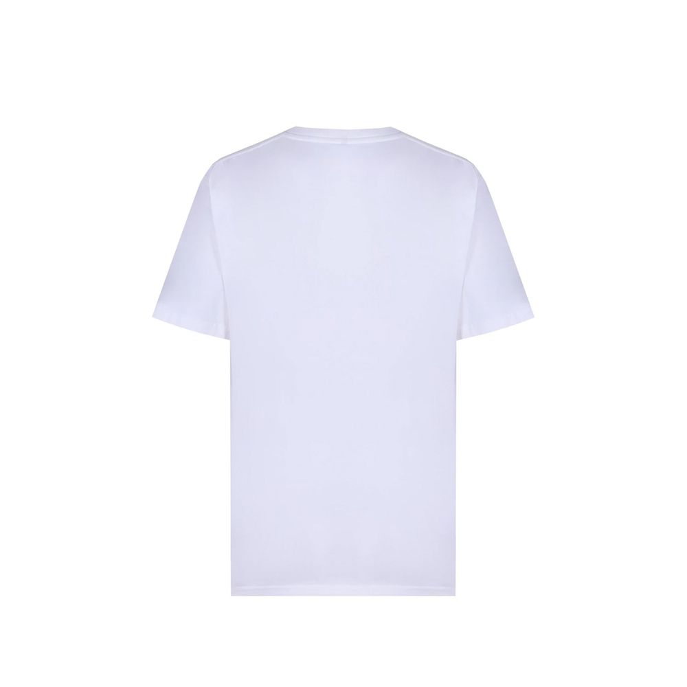 White Cotton T-Shirt - ventzia