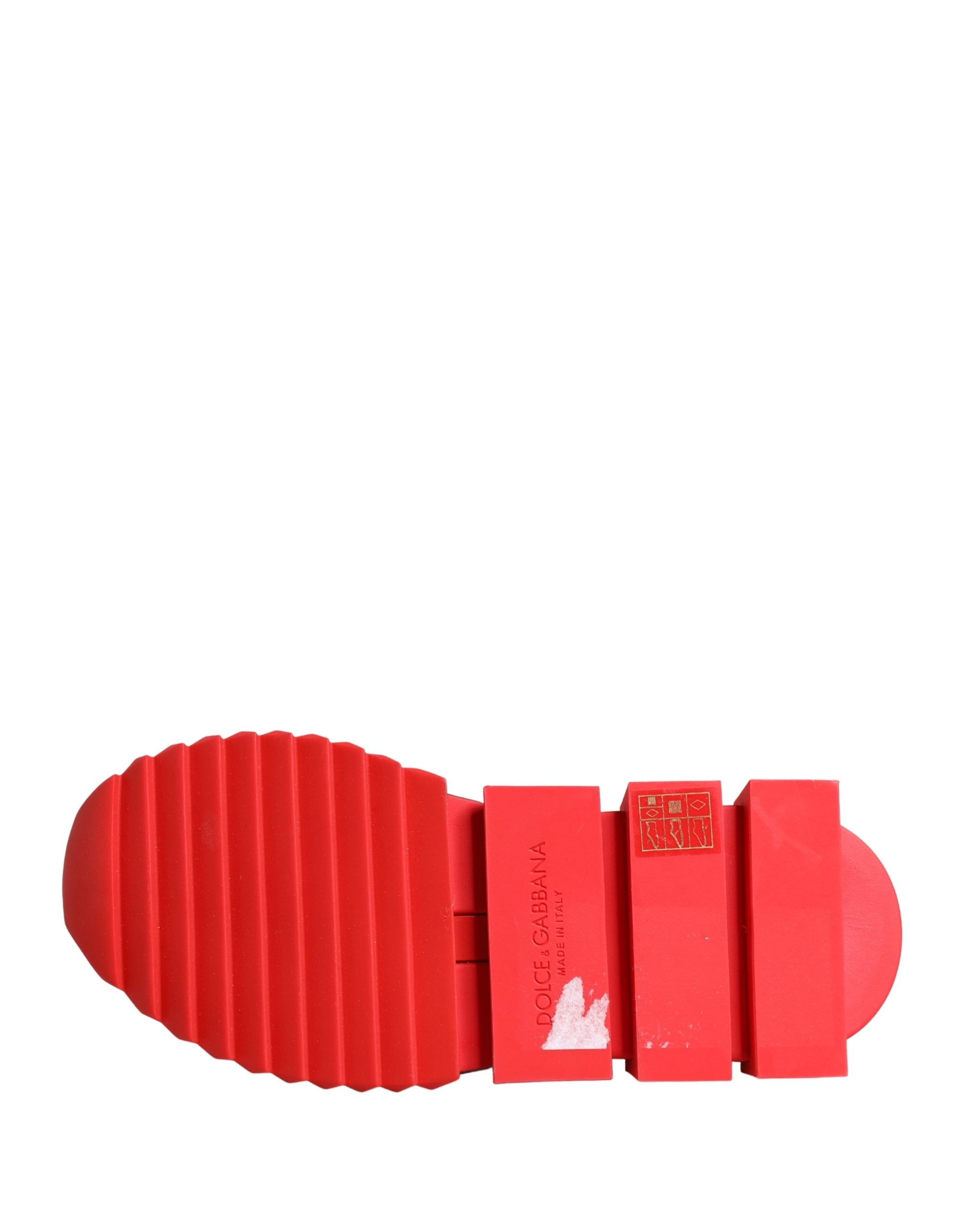 Red Black Sorrento Socks Sneakers Shoes - ventzia