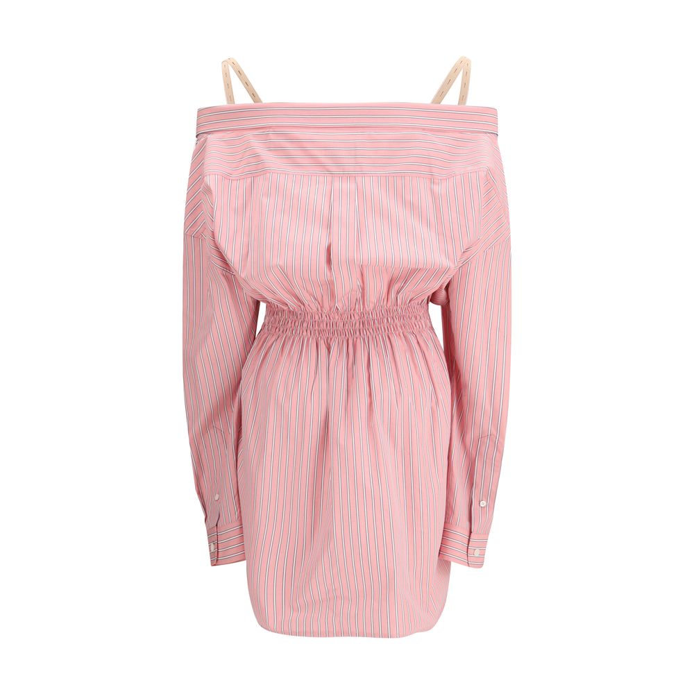 Multicolor Cotton Casual Dress - ventzia