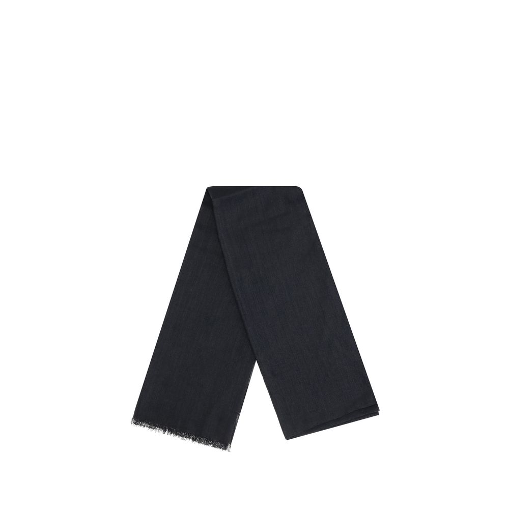 Black Cashmere Scarf - ventzia