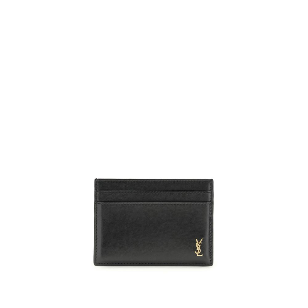 Black Calf Leather Bos Taurus Wallet - ventzia