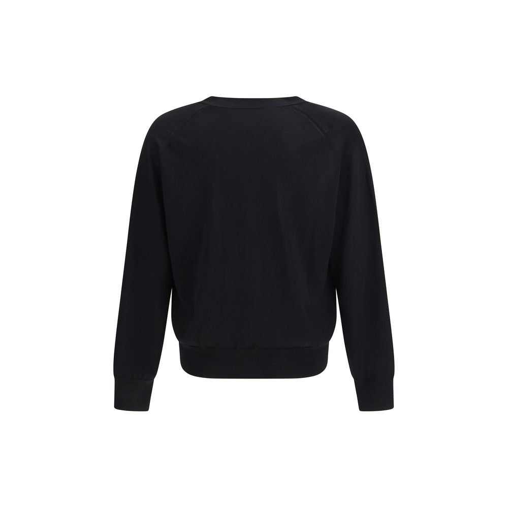 Black Merino Wool Cardigan - ventzia