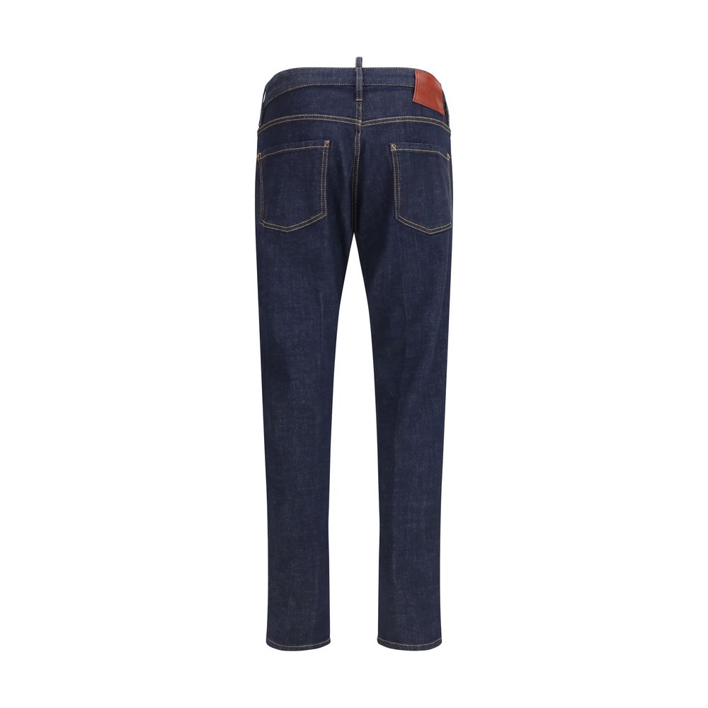 Blue Cotton Jeans Denim