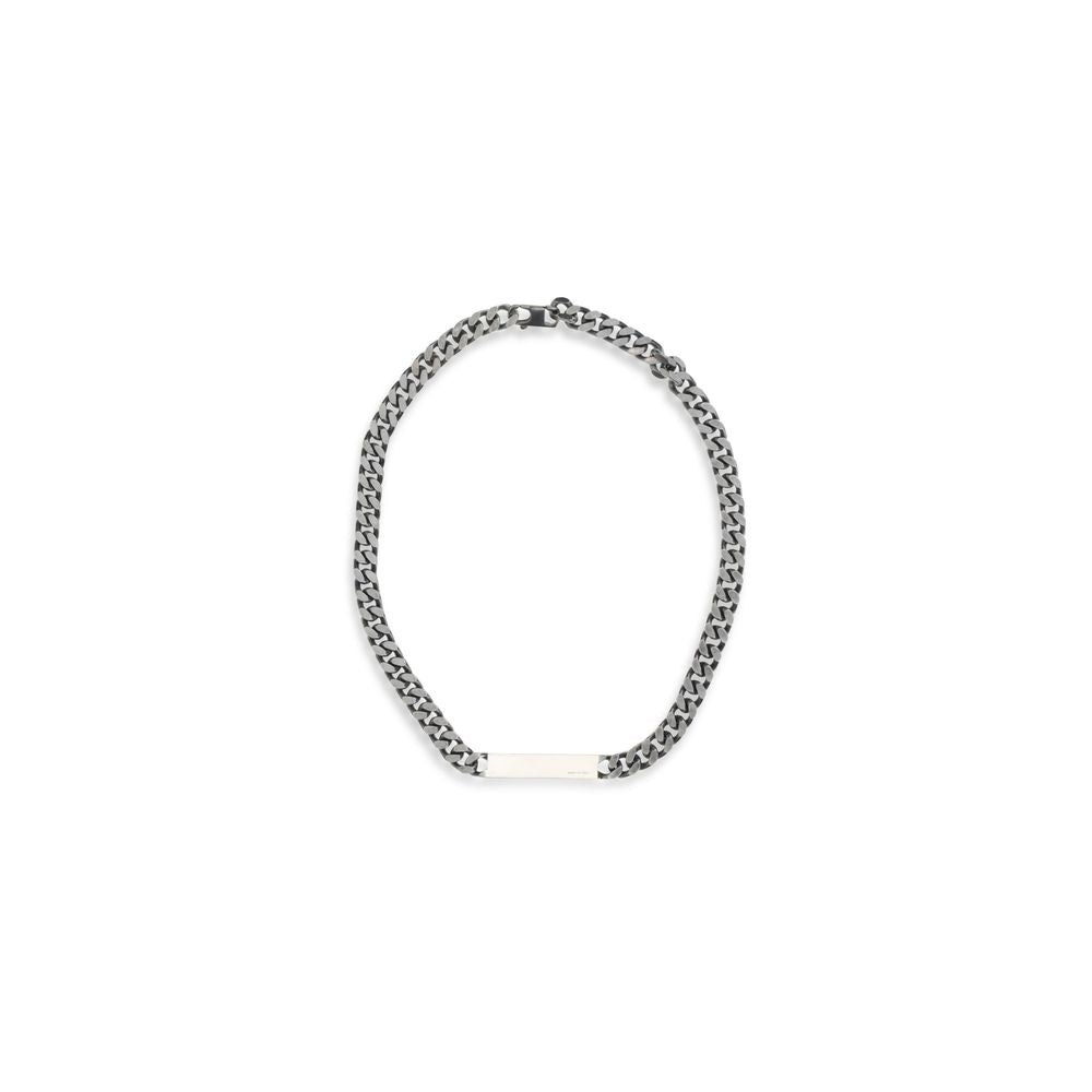 Silver Metal Necklace - ventzia