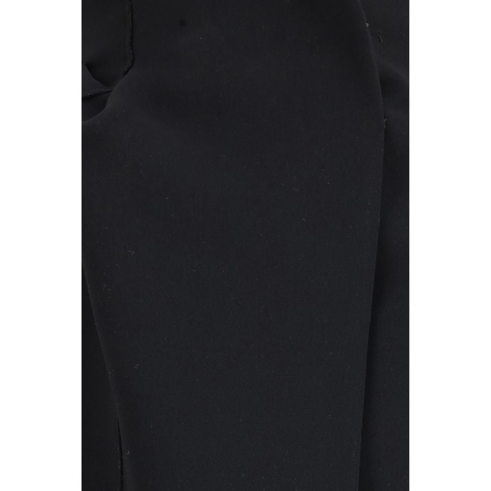 Black Polyester Cocktail Dress - ventzia