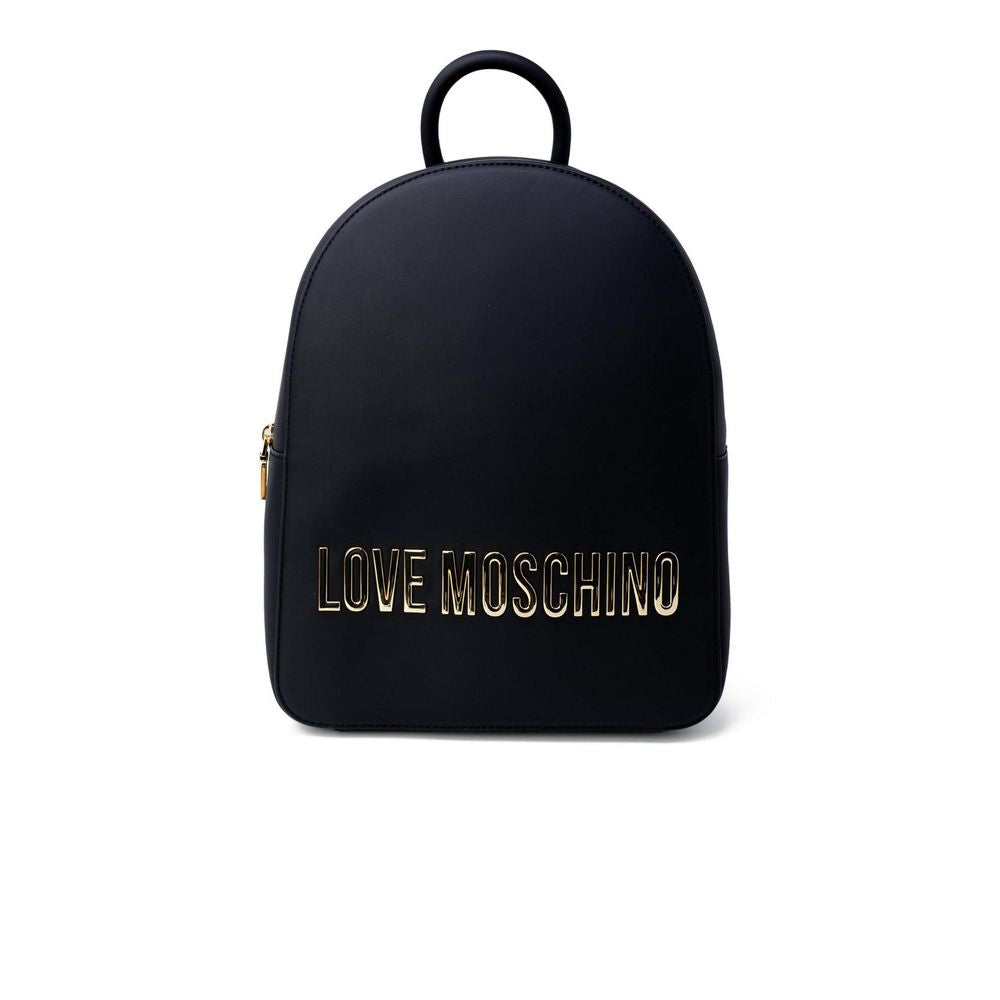 Black Polyethylene Backpack - ventzia
