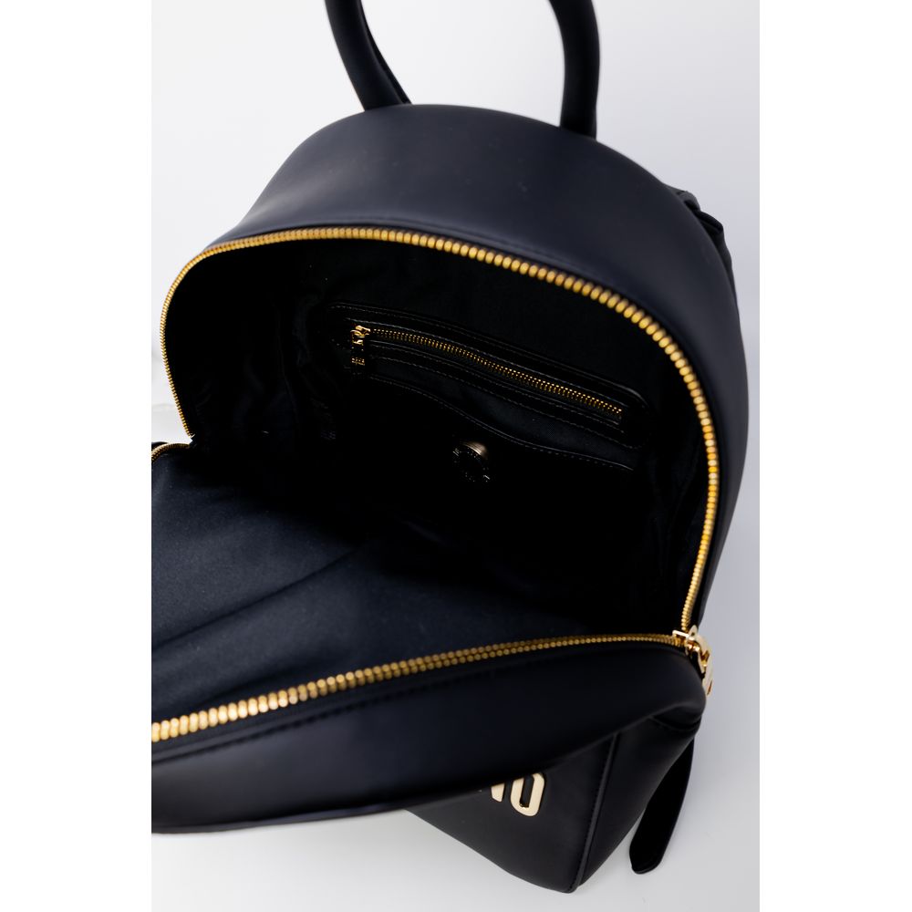 Black Polyethylene Backpack - ventzia
