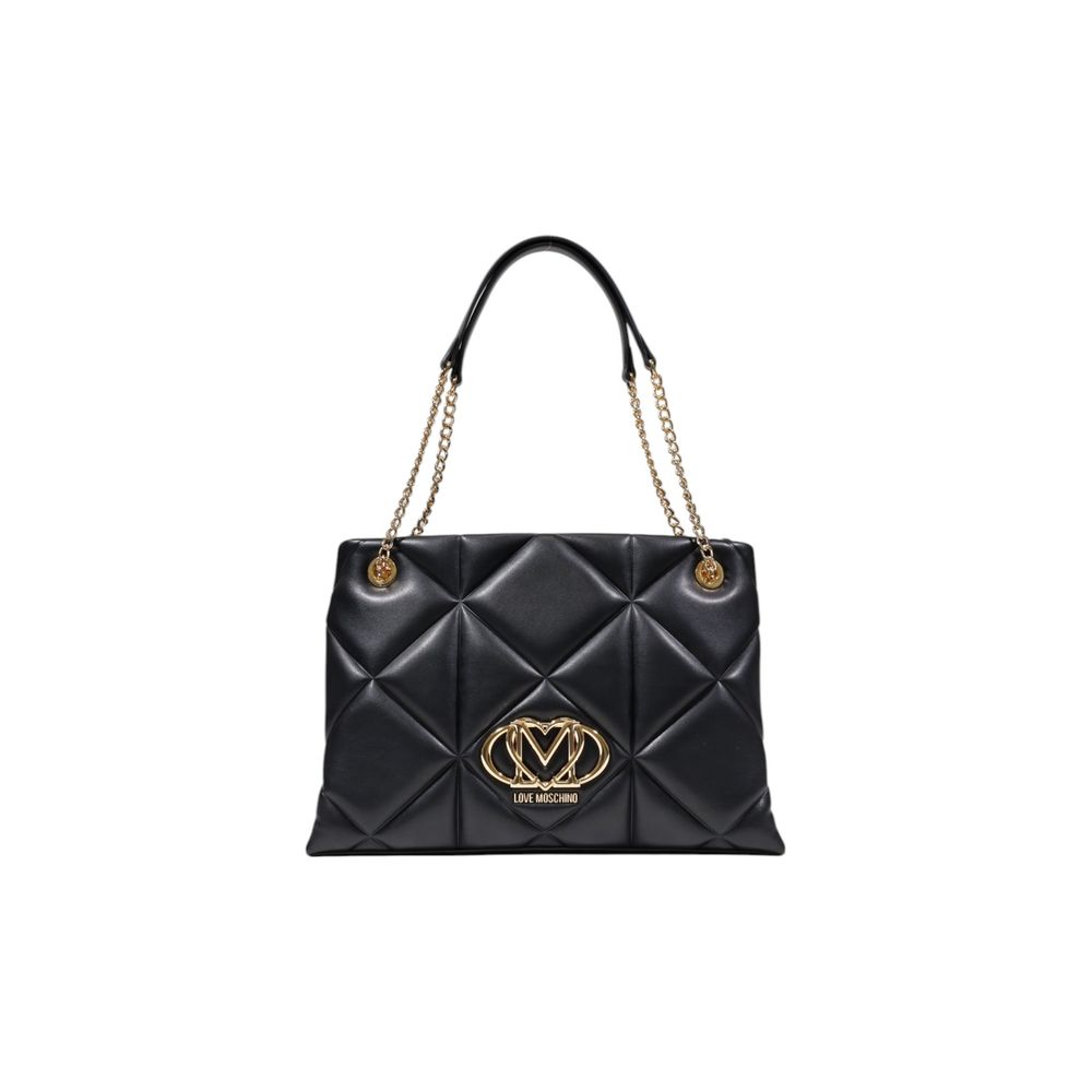 Black Polyethylene Handbag - ventzia