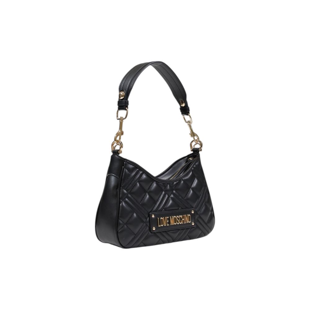 Black Polyethylene Handbag - ventzia