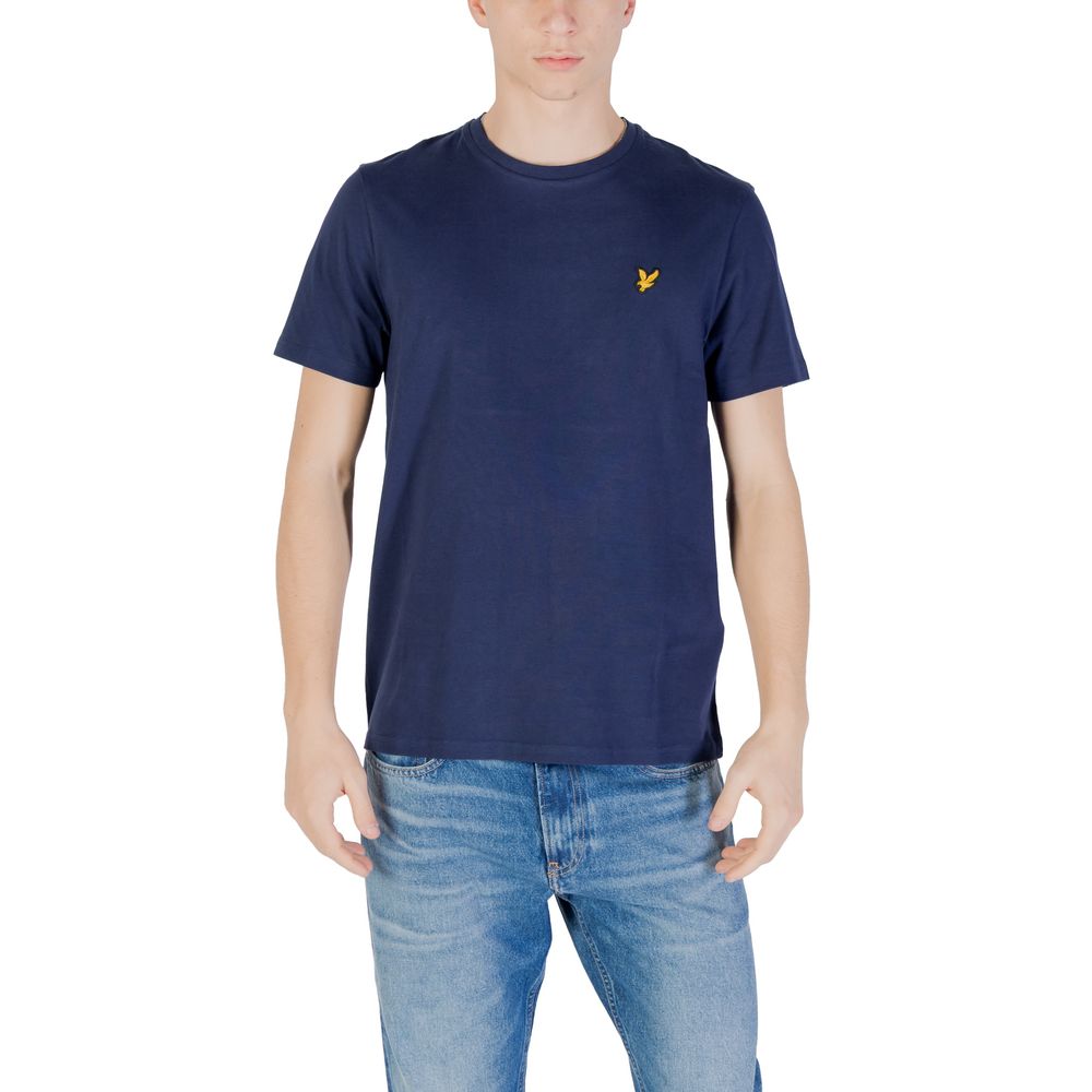 Blue Cotton T-Shirt - ventzia