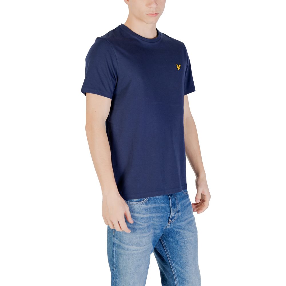 Blue Cotton T-Shirt - ventzia