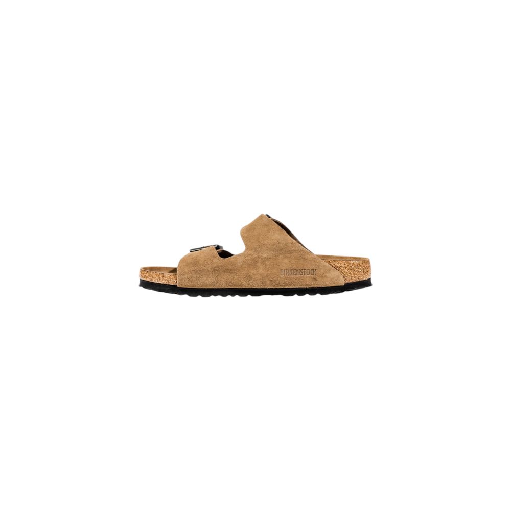 Brown Suede Leather Sandals - ventzia