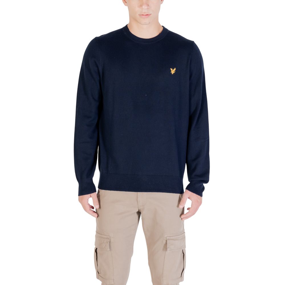 Blue Cotton Sweatshirt - ventzia