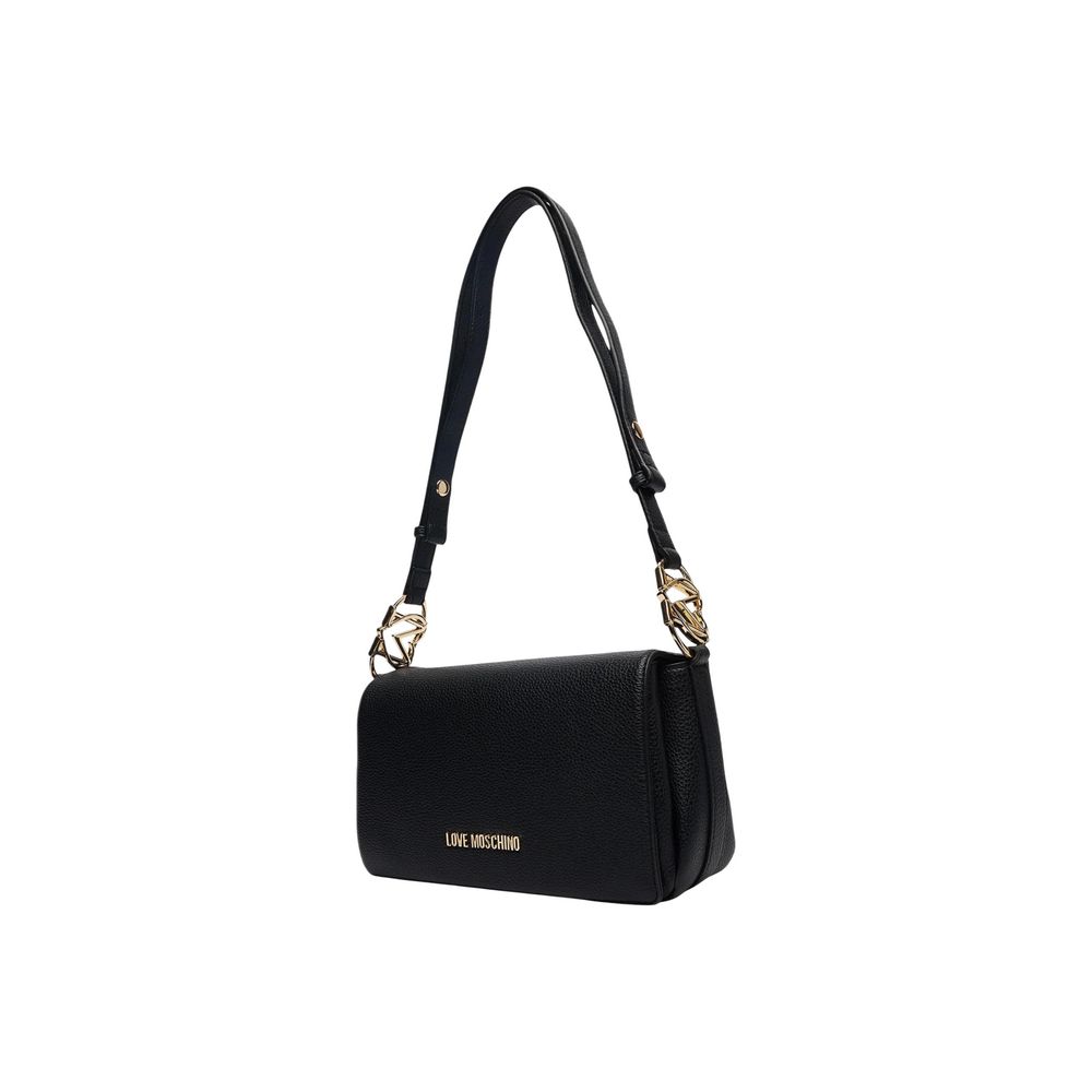 Black Polyethylene Handbag - ventzia