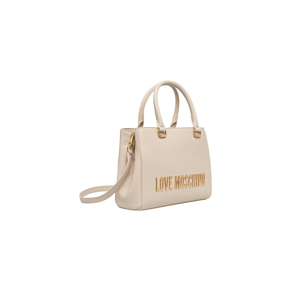 Beige Polyethylene Handbag - ventzia