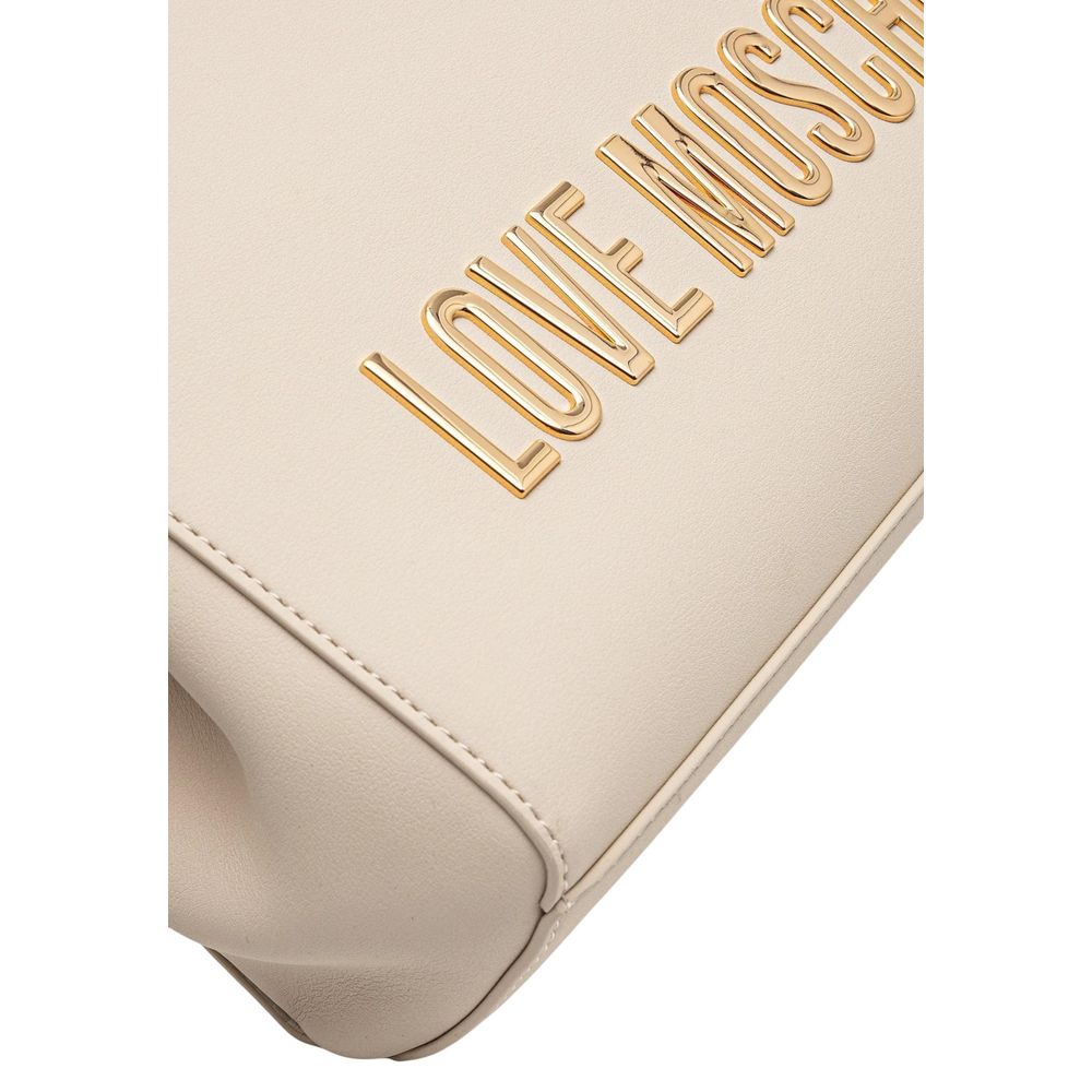 Beige Polyethylene Handbag - ventzia