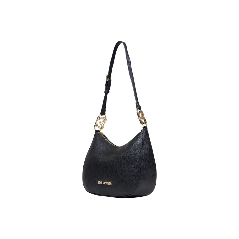 Black Polyethylene Handbag - ventzia