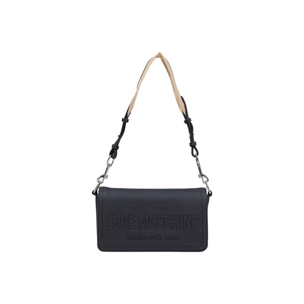 Black Polyethylene Handbag - ventzia