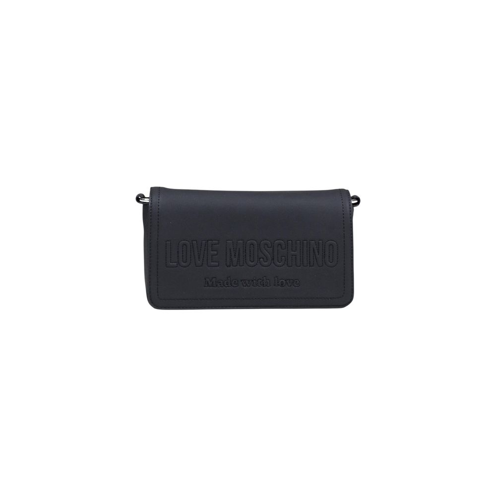 Black Polyethylene Handbag - ventzia