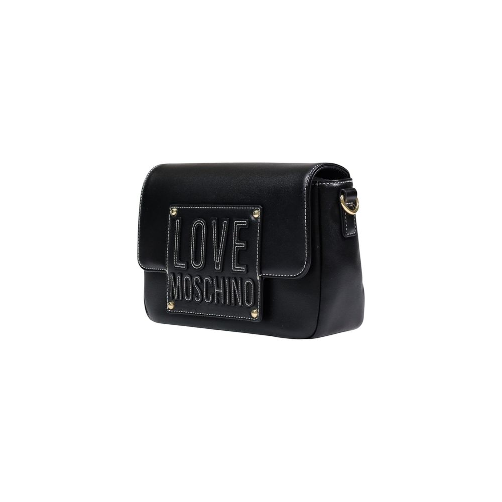 Black Polyethylene Handbag - ventzia