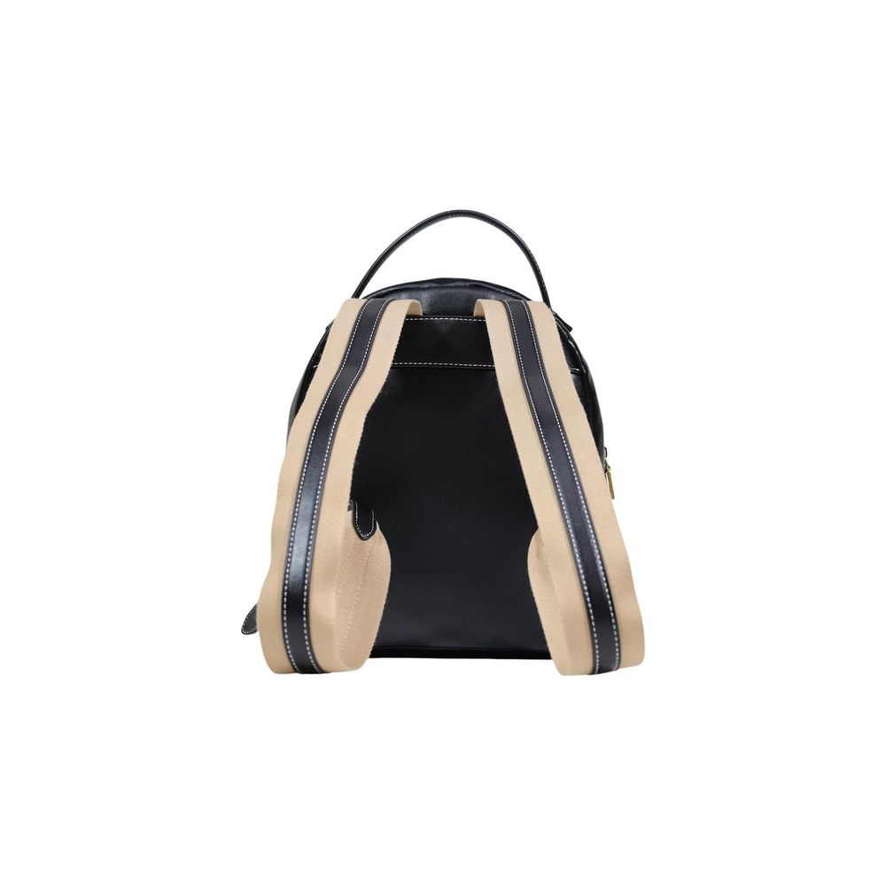 Black Polyethylene Backpack - ventzia