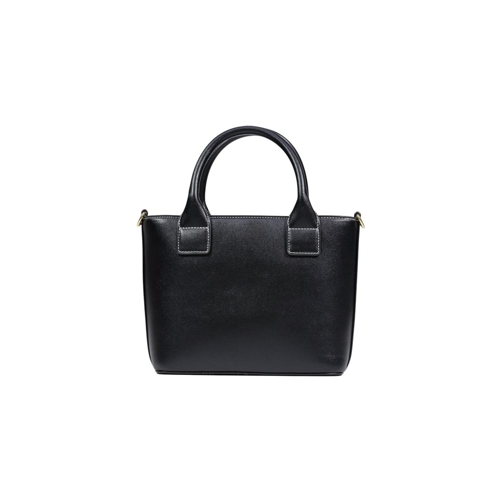 Black Polyethylene Handbag - ventzia