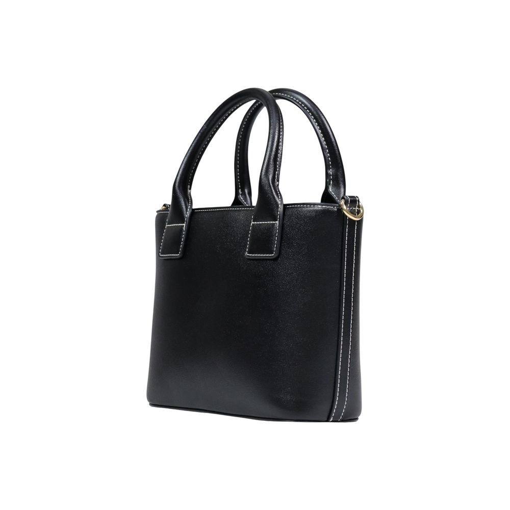 Black Polyethylene Handbag - ventzia
