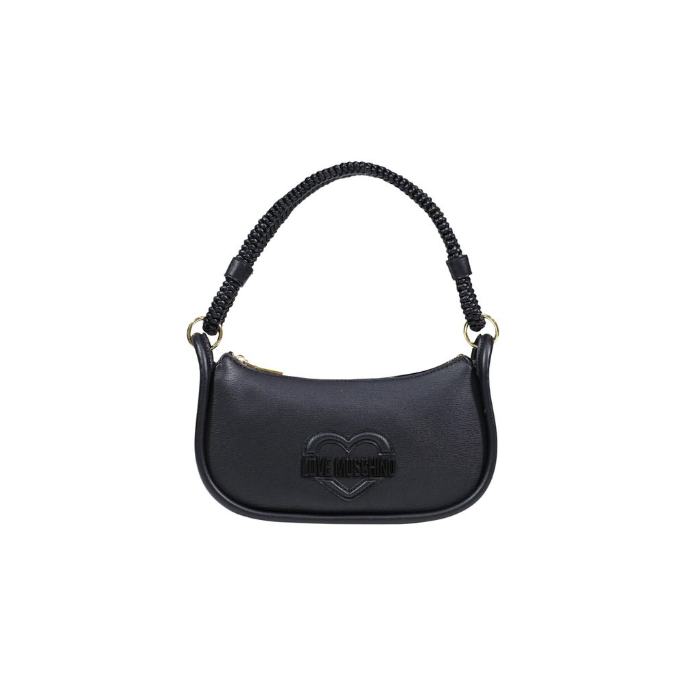 Black Polyethylene Handbag - ventzia