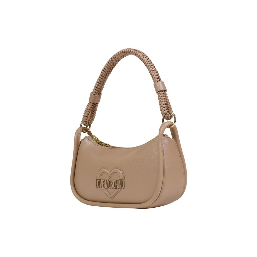 Beige Polyethylene Handbag - ventzia