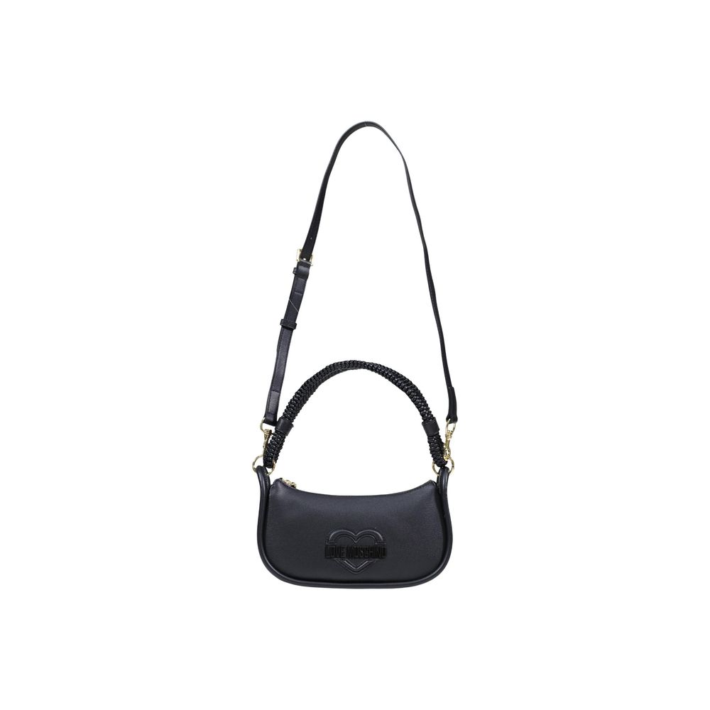 Black Polyethylene Handbag - ventzia
