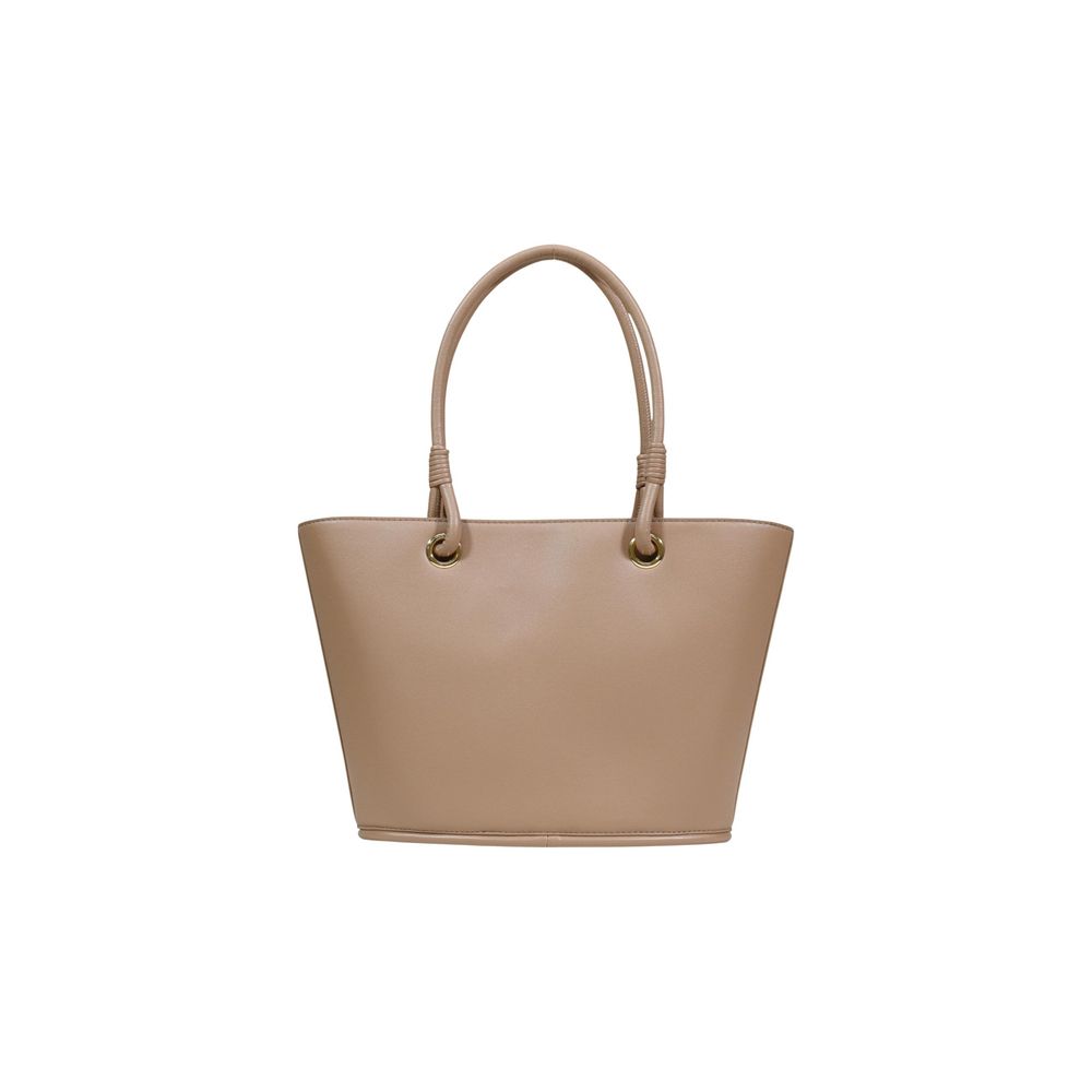 Beige Polyethylene Handbag - ventzia