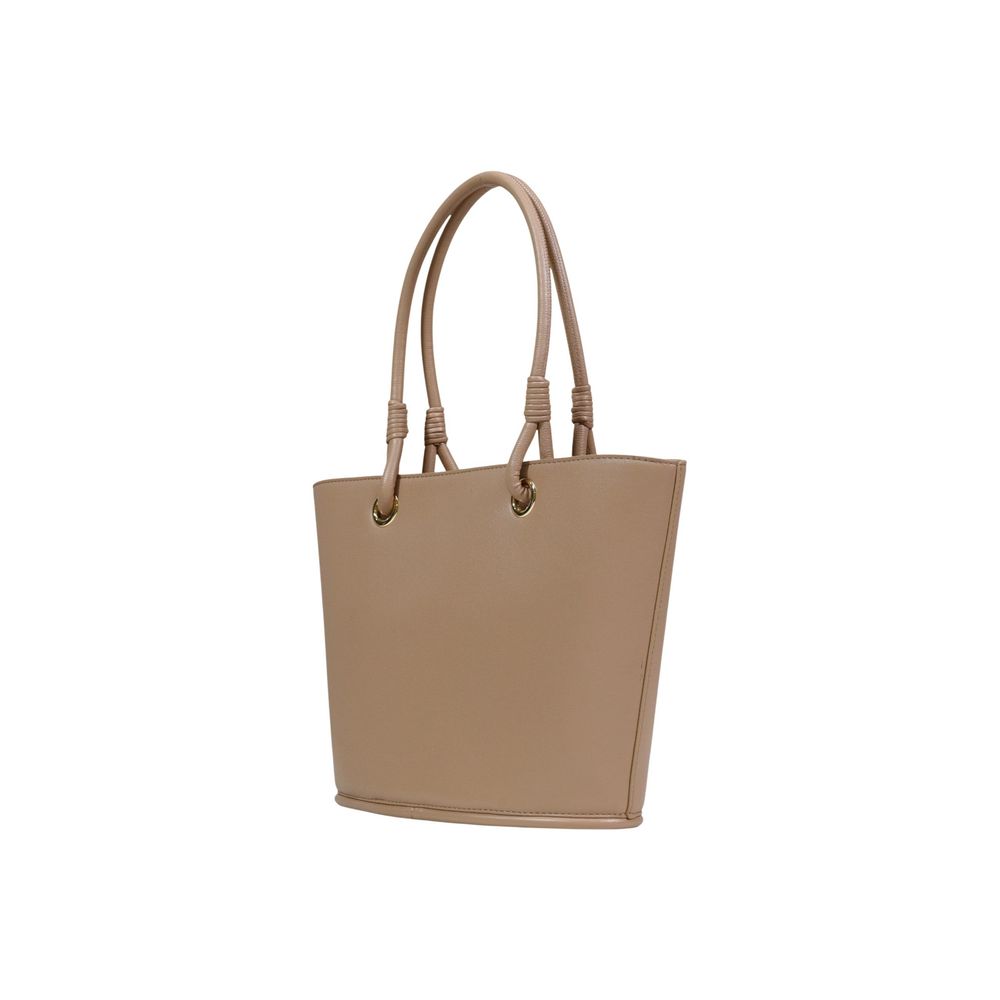 Beige Polyethylene Handbag - ventzia