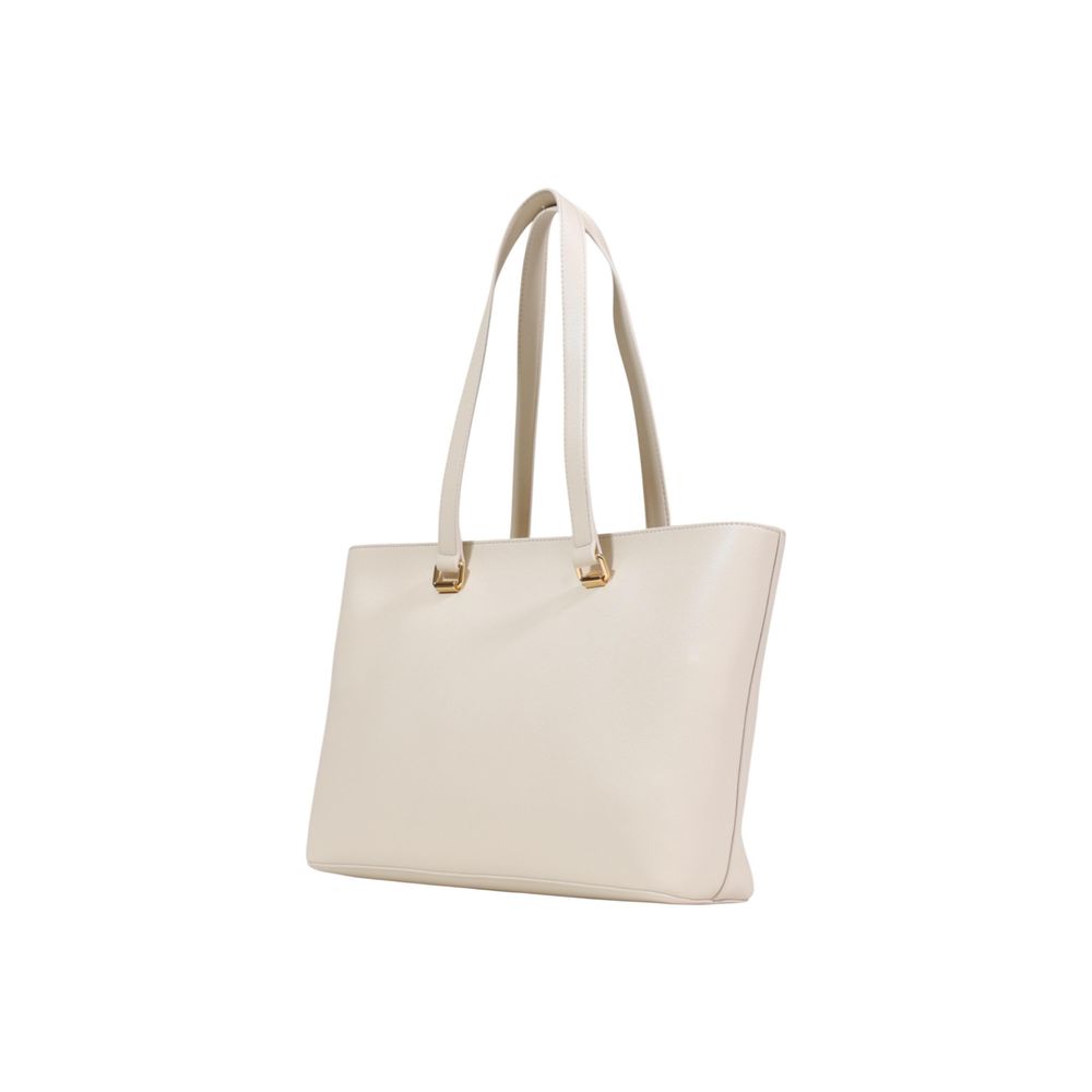 Beige Polyethylene Handbag - ventzia