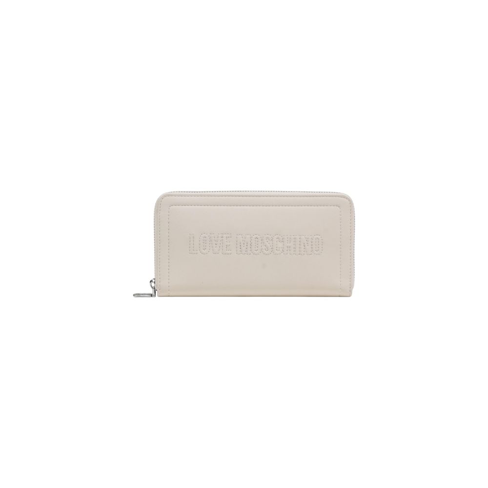 Beige Polyethylene Wallet - ventzia