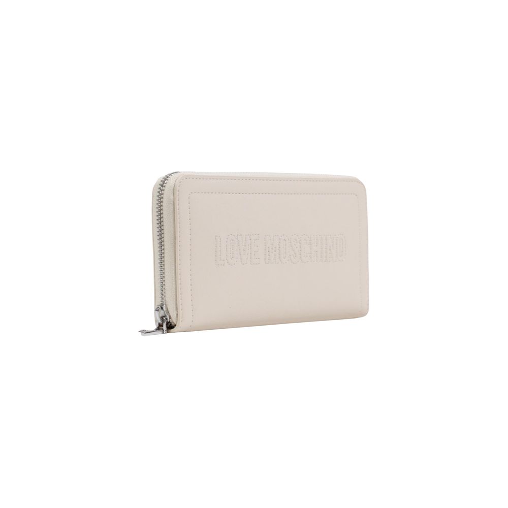 Beige Polyethylene Wallet - ventzia