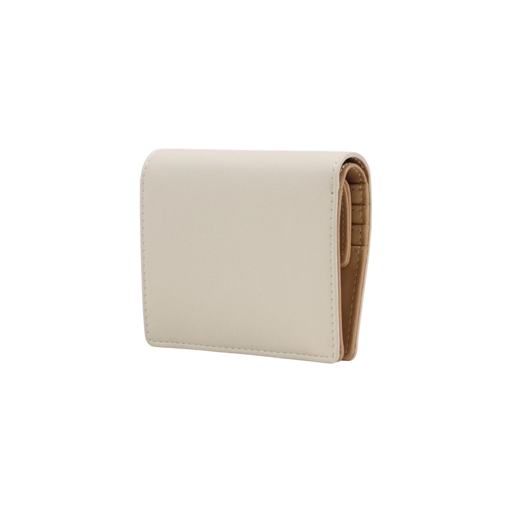 Beige Polyethylene Wallet - ventzia