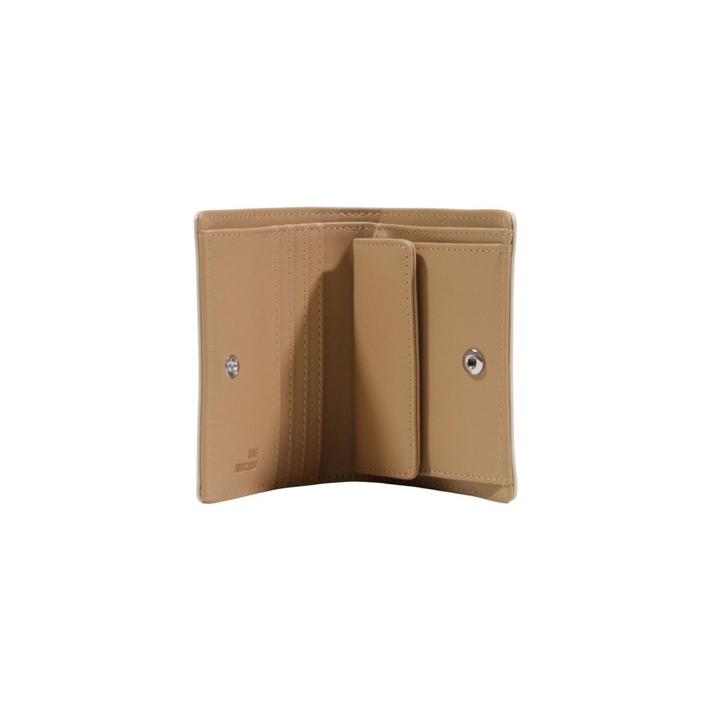Beige Polyethylene Wallet - ventzia