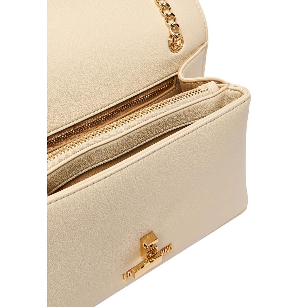 Beige Polyethylene Handbag - ventzia