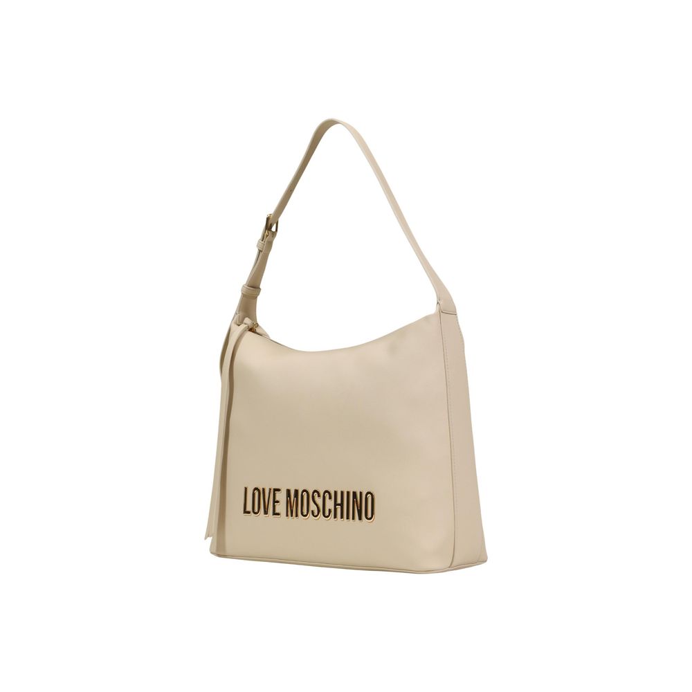 Beige Polyethylene Handbag - ventzia