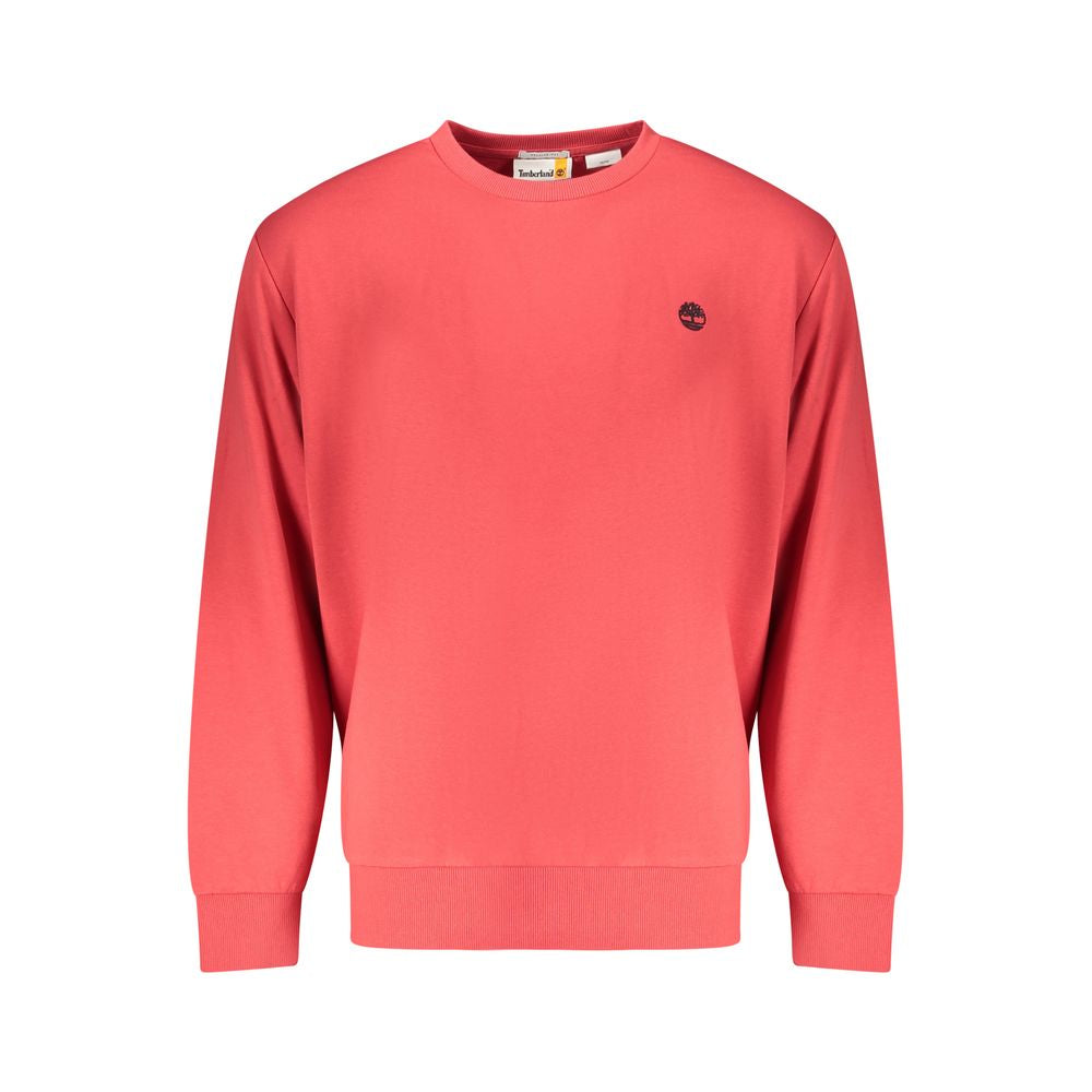 "Red Cotton Men Sweatshirt" - ventzia