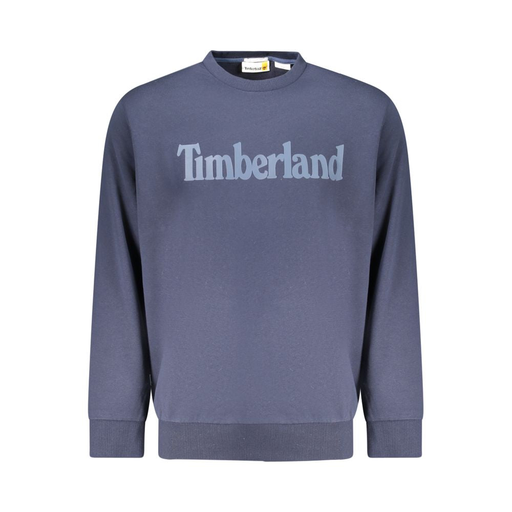 Blue Cotton Men's Sweatshirt - ventzia