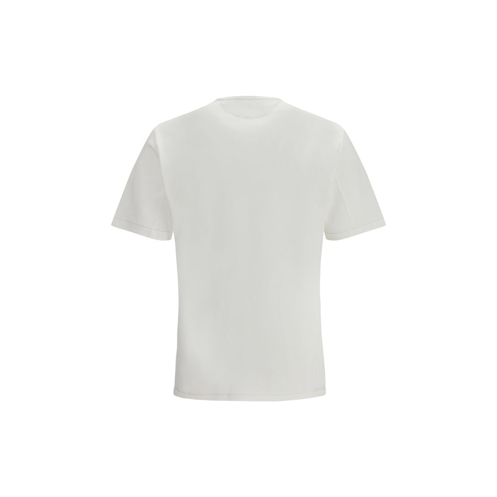 White Cotton T-Shirt - ventzia