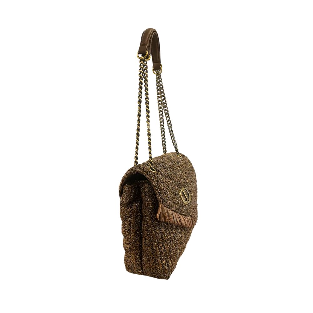 Brown Polypropylene Women Crossbody Bag - ventzia