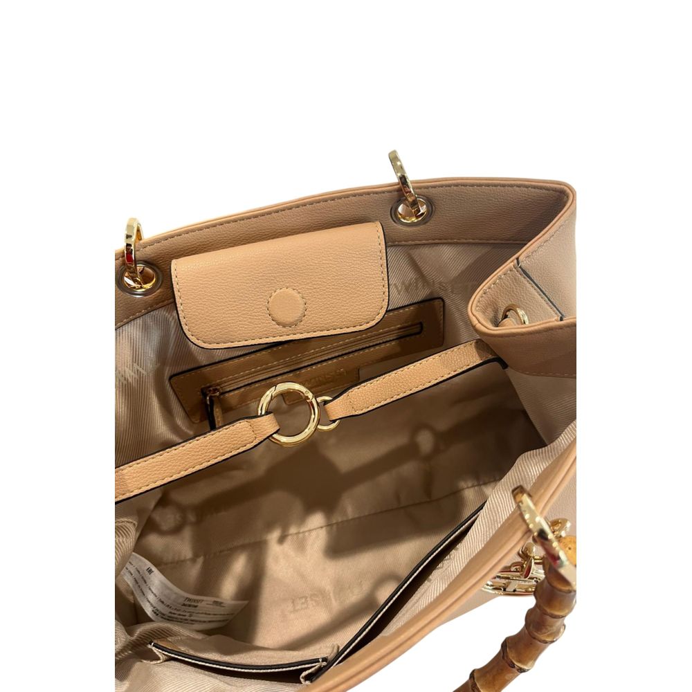 Brown PU Women Handbag - ventzia