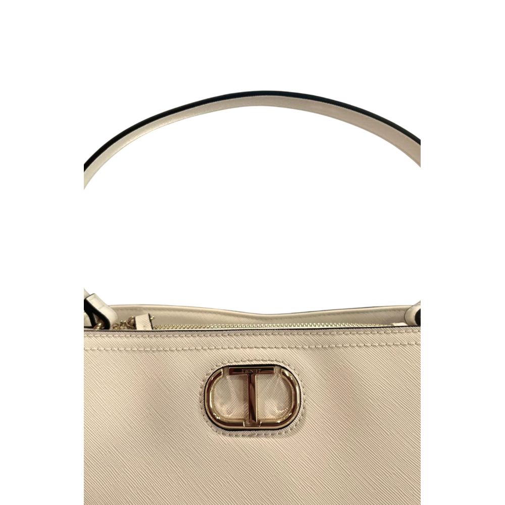 White PU Women Handbag - ventzia