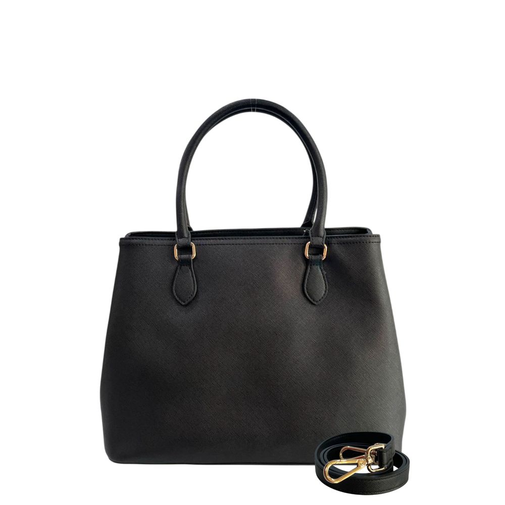 Yellow Polyurethane Women Shoulder Bag - ventzia