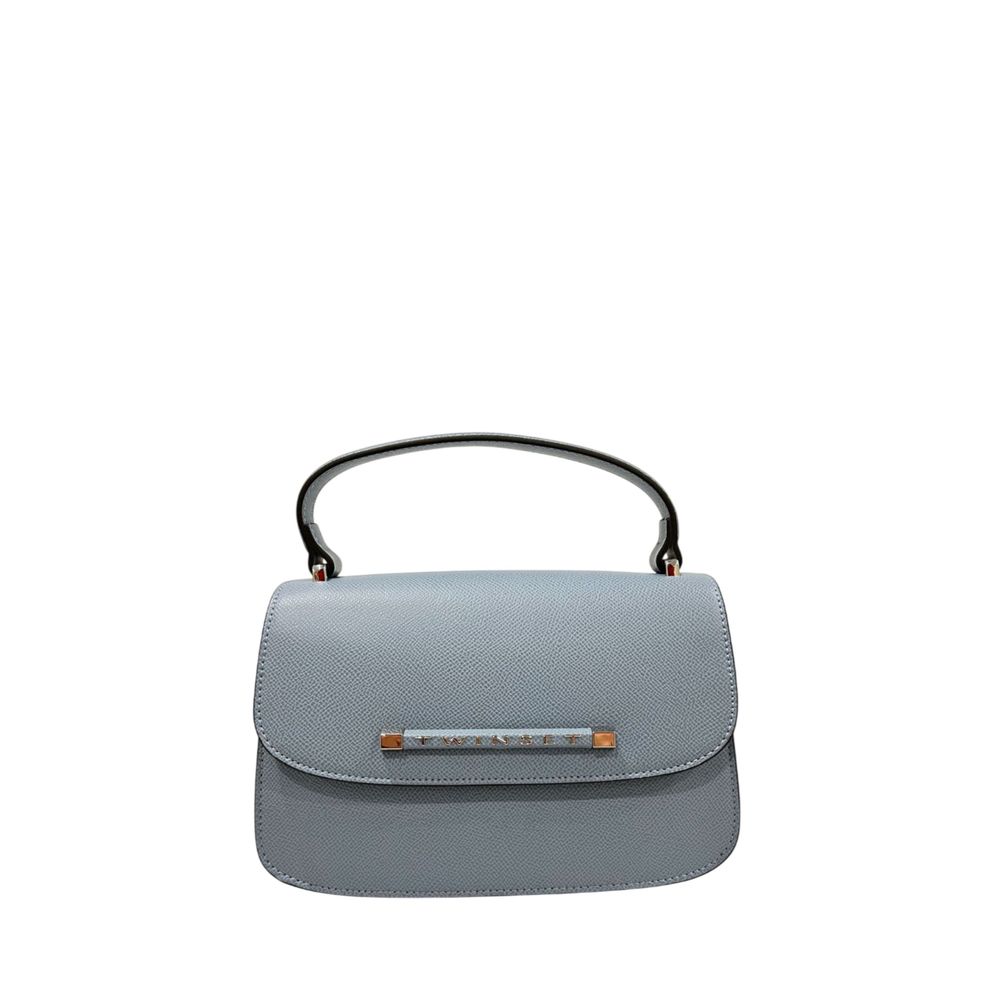 Blue PU Women Handbag - ventzia