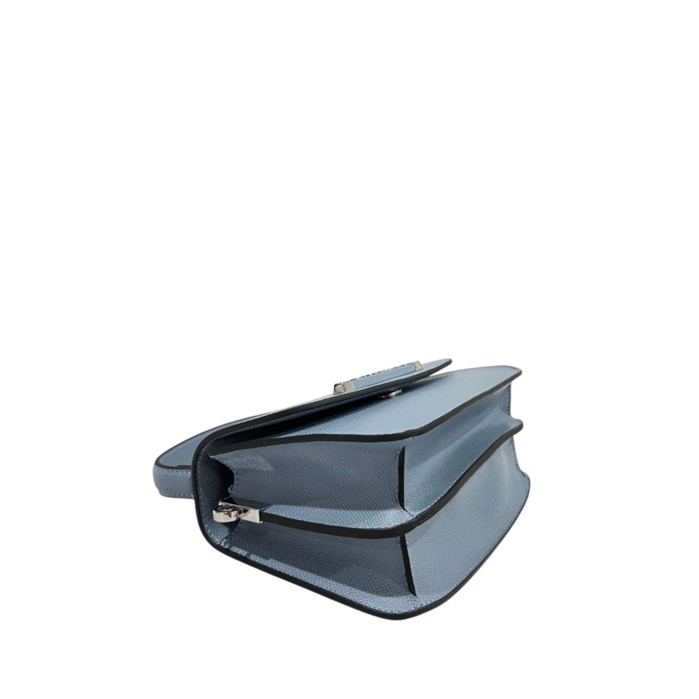 Blue PU Women Handbag - ventzia