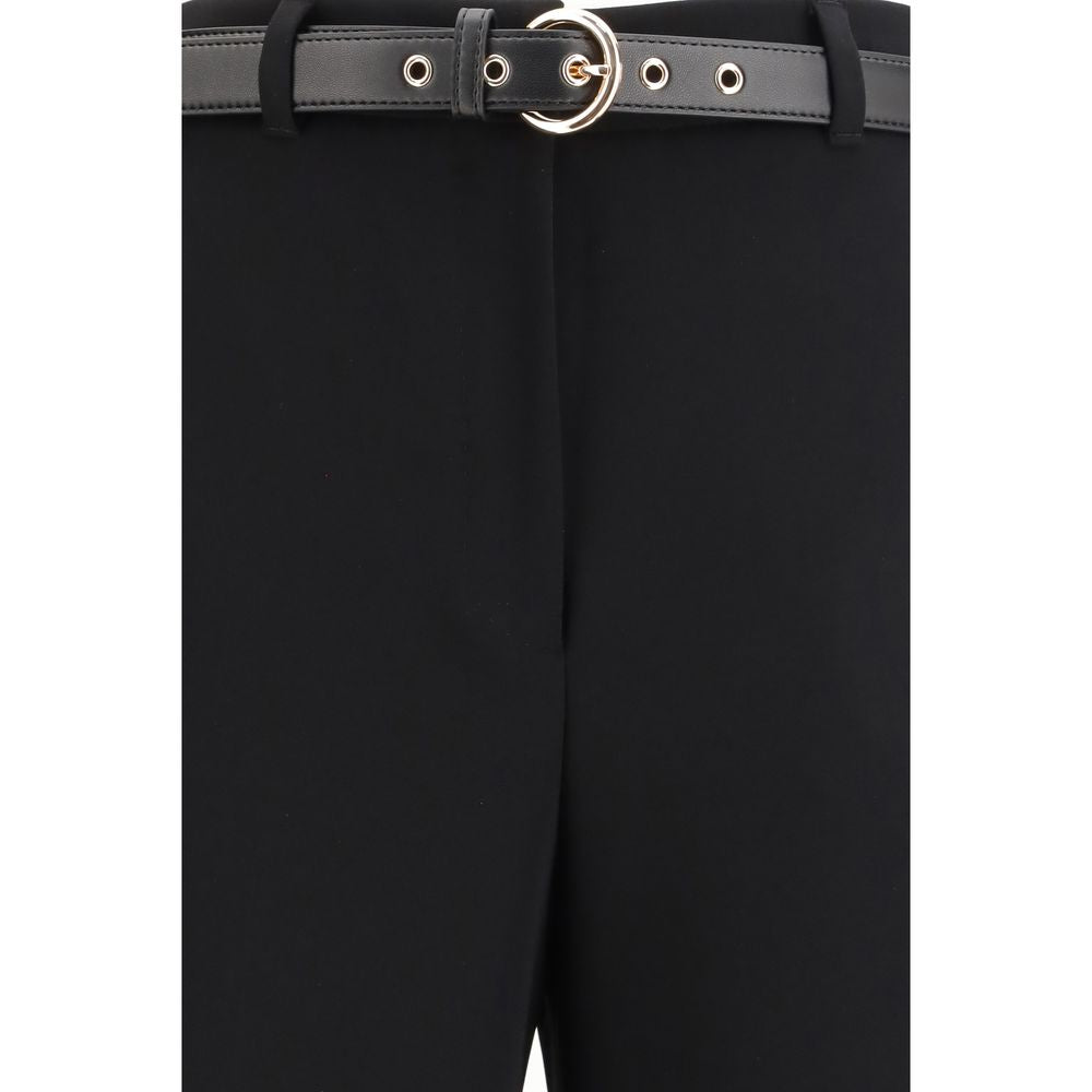 Black Triacetate Dress Pants - ventzia